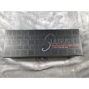 NEW Sultra The Bombshell Clipless Barrel  1.5 in. Curling Iron